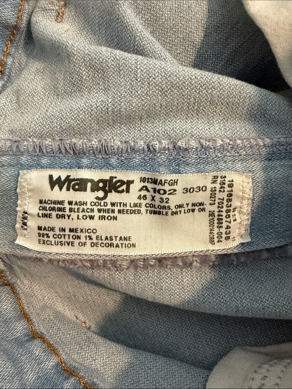 Wrangler Cowboy Cut Jeans 46x32 - Picture 3 of 3